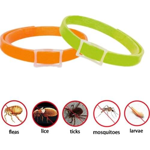 Pratical Pet Dog Cat Pest Control Collar Silicone Pet Anti Tick Flea Protection Collar Neck Trap For Dog Cat Health Care Supply
