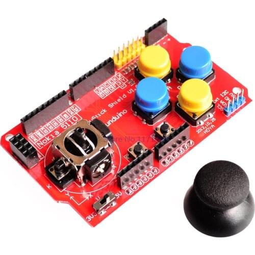 Joystick Shield for Arduino Expansion Board Analog Keyboard and Mouse Function