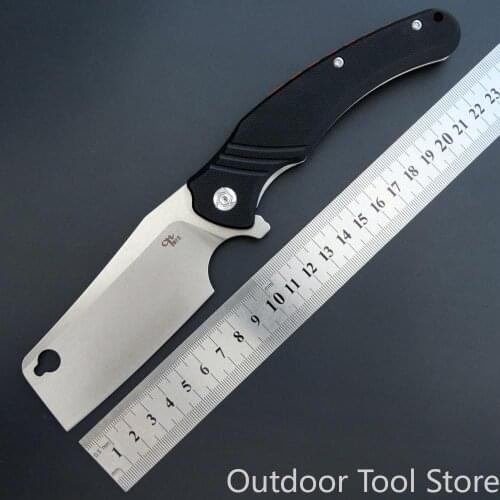 2 colors CH3531 Folding Knife D2 Blade G10 Handle Kitchen knife Survival Tactical Camping Hunting pocket Fruit knife EDC Tool