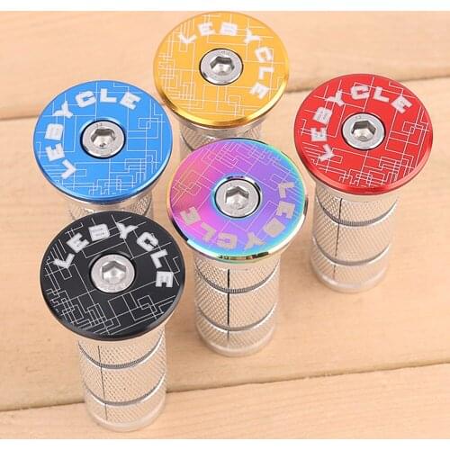 Bike Headset Expander Stem Top Cap Aluminum Alloy Compression Plug Star Nut Mountain Road Bike Expansion Bicycle Front Fork