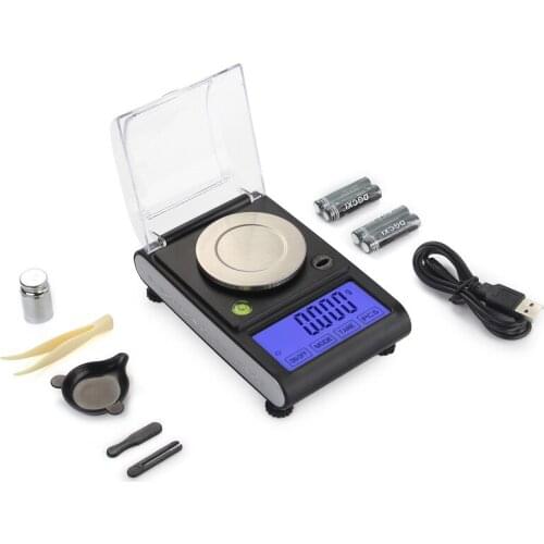 High-precision Jewelry Electronic Balance 50g/0.001g Mini Pocket Jewellery Scale