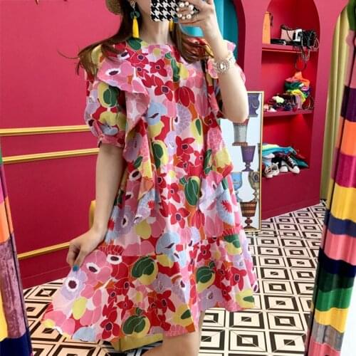 Свободные летние платья YUZACDWX China At AliExpress