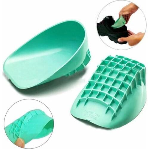 1 Pair Silicone Heel Cup Pad Support Spur Insole Foot Orthotic Plantar Cushion Foot Care Tools Walking Anti-fatigue