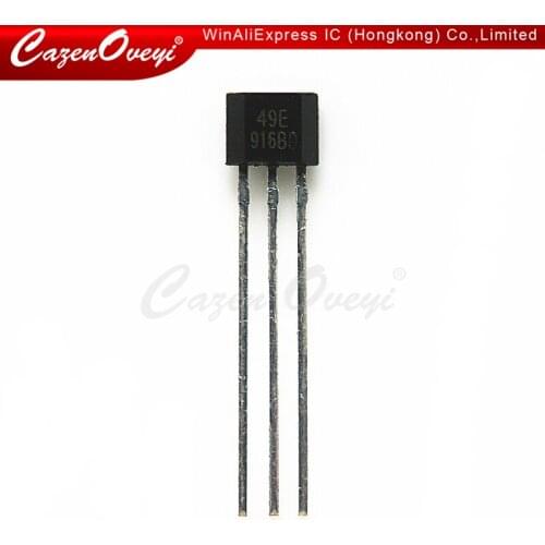 10pcs/lot SS49E 49E Hall element OH49E Hall sensor Hall Effect Sensor In Stock