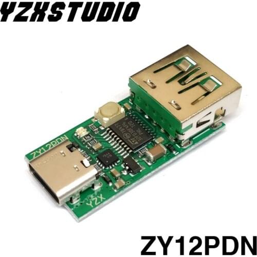10pcs USB-C PD2.0 3.0 to DC decoy fast charge trigger polling detector laptop power supply change to Type-C
