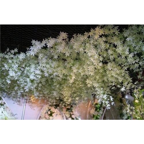 3 Branches for one piece Elegant Artificial Hanging Orchids Wisteria Garland Flower For Home Ornament Wedding Decoration Supplie