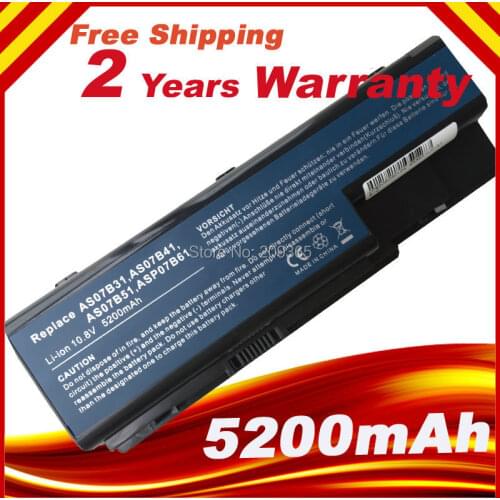 HSW 5200MAH laptop battery for ACER Aspire 5910G 5920 5920G 5930 5930G 5935 5940 5940G 5942 5942G 6530 6530G 6920 battery