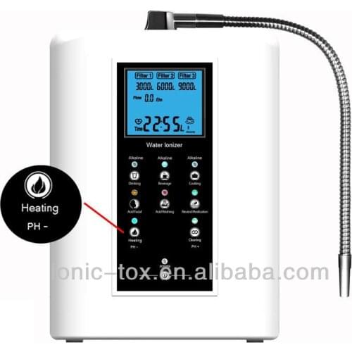 Free shipping to Russian OH-806-3H with 220V power plug , Alkaline Water Ionizer for daily drinking