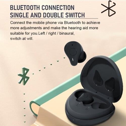 16 Channels Hearing Aids Rechargeable Phone Connection Noise Cancelling Autonomous Tuning Sound Amplifier Waterproof For Seniors
