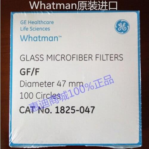 British Whatman 1825-025/1825-047/1825-055GF/F glass microfiber filter paper filter membrane