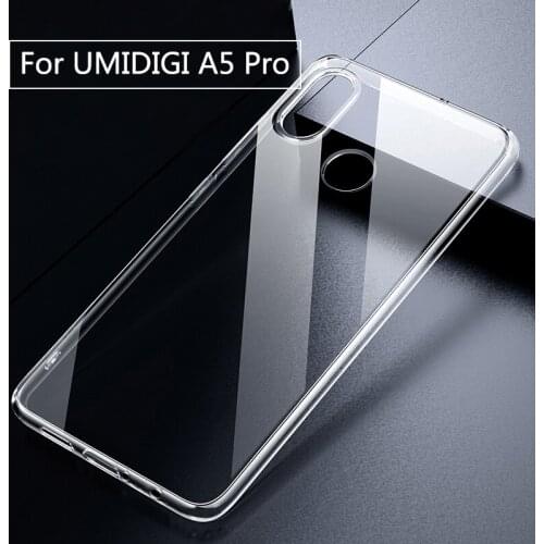 For UMIDIGI A5 Pro Case Transparent Slim Cover For UMIDIGI A5PRO A5 Pro Cover Soft TPU Silicone Bumper Umidigi A5 Pro Case