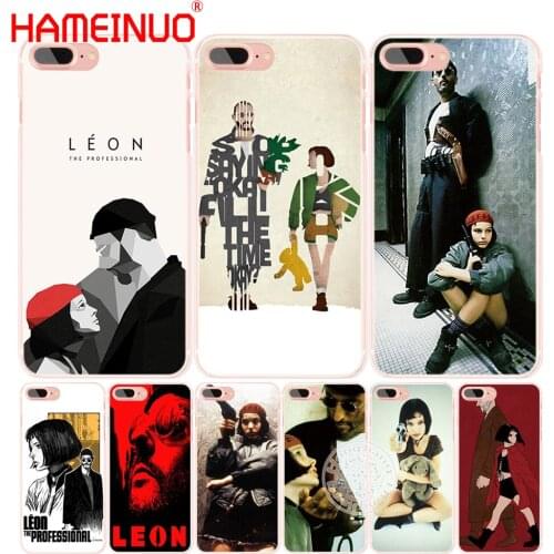 HAMEINUO Leon the professional cell phone Cover case for iphone 6 4 4s 5 5s SE 5c 6 6s 7 8 X plus