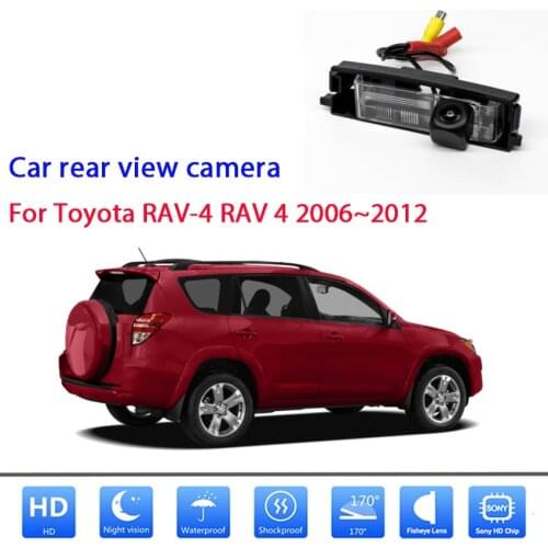 Rear view camera For Toyota RAV-4 RAV 4 2006 2007 2008 2009 2010 20011 2012 CCD Full HD Reverse Camera Night Vision Waterproof