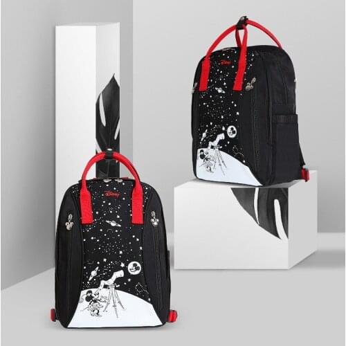 Disney multi-function mother bag waterproof diaper bag maternal child package insulation travel bag large-capacity backpack
