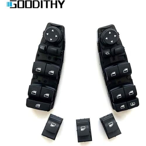 Upgraded Window Switch Master Mirror Electrical Lifter Control Switch For BMW 3 5 7 X5 X6 F30 F35 F25 F26 F10 F18 F01F02