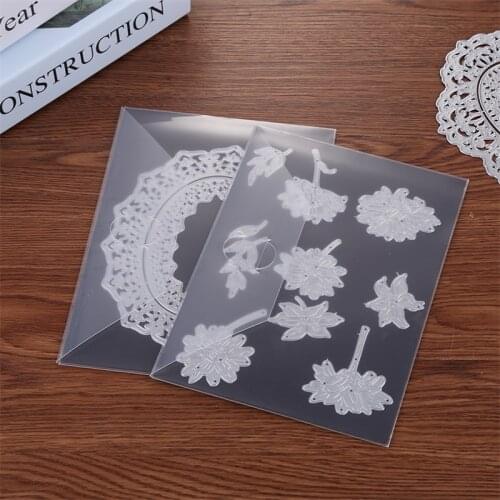 Plastic Bags Storage Box Magnet Sheets for Storage Cutting Dies Stamps Stencils Diy Scrapbooking Paper Card Making Craft