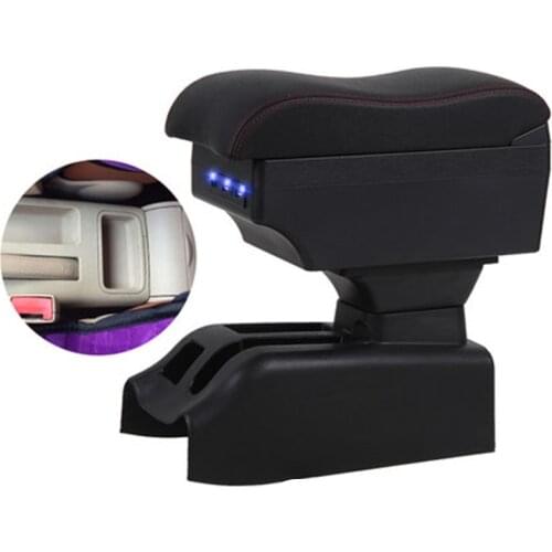 For Volkswagen Bora Golf 4 armrest box double belt with usb