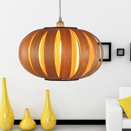 Southeast Asian style Pendant Lights veneer lamp living room restaurant corridor features modern Chinese garden LU727275