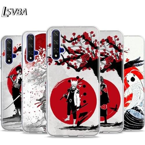 Japanese Red Sun Anime Silicone Cover For Honor 20 20S 20E 8 8A Prime 8X MAX 8C 8S 7A 7C 7S Pro Phone Case