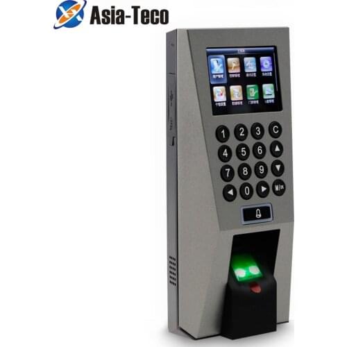 2.4inch Standalone Door Access Control System TCP/IP USB Biometric Fingerprint Access Control Reader Optional RFID Card Reader