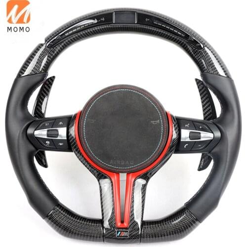 3 Series 5 Series 7 Series X5x6x3 Modified Carbon Fiber Steering Wheel Sports Steering Wheel