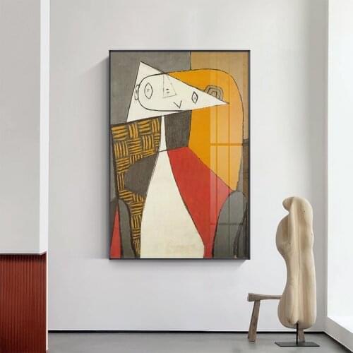 Nordic Style oil paintings hand painted Abstract Canvas Paintings Art Picasso pictures Wall Pictures For Living Room Home Decor