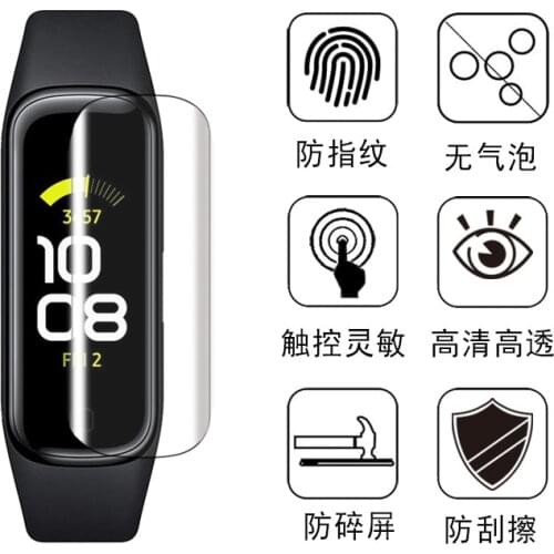 Unthin Soft TPU Clear Smartband Protective Film For Samsung Galaxy Fit 2 Smart Wristband For Samsung Fit2 Screen Protector Cover