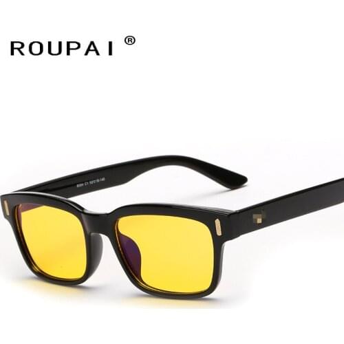 RBEWTP Anti Blue Light Goggles led Reading Glasses Radiation-resistant Glasses Computer Gaming eyeGlasses Frame Eyewear H8084