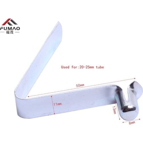 Manufacturer China supply spring clips fasteners, metal tube buttom lock spring/push button locking pin used for 20-25mm tube