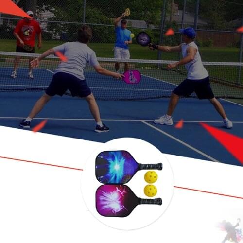 Padel Racket Professional Carbon Fiber Beach Tennis Racket Soft Honeycomb Surface Tennis Pickleballpaddle With Bag For Adult