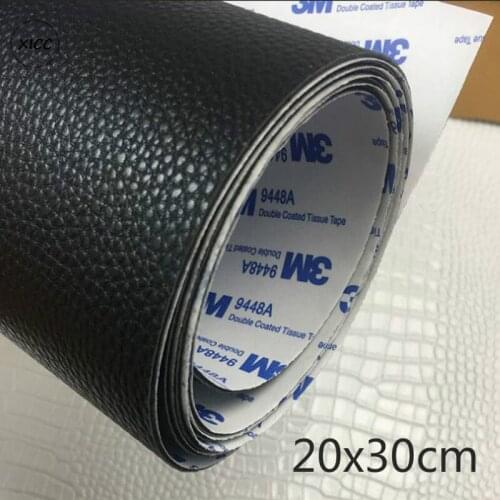Self Adhesion Litchi Faux Synthetic Leather Patches 20x30cm Multicolor PU Sofa Hole Repair Car Sticker Decoration Waterproof