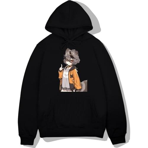 Fleece Anime Hoodies Men Sweatshirts 2021 New Spring Autumn Hip Hop Streetwear Hoody Mans Clothing EU SZIE XXXL