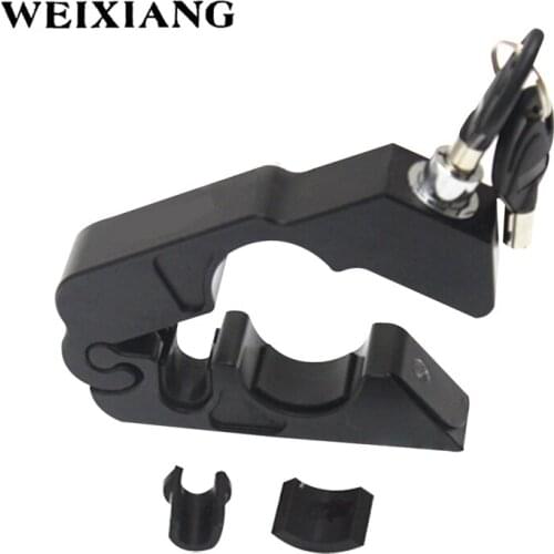 Universal Motorcycle Handlebar Lock Scooter Brake Clutch Security Safety Theft Protection Locks