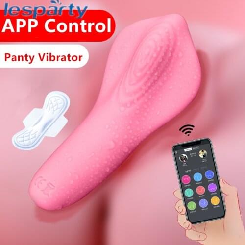 Bluetooth Vibrator Panties for Women Wireless App Control Vibrator Sex Toy for Couple Wearable Vibrating Egg G Spot Vibrator