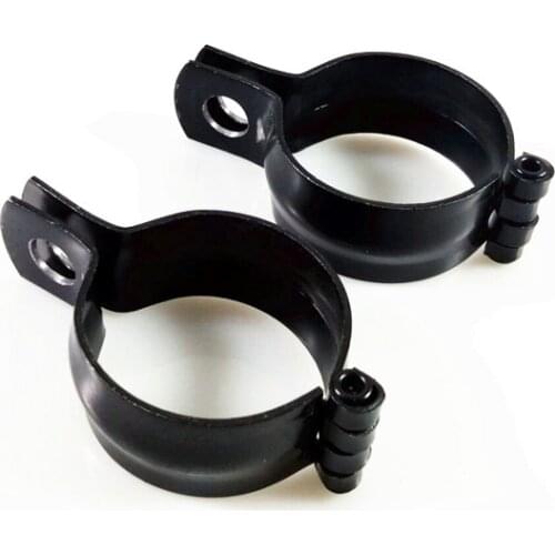 Pair Motorcycle Turn Signal Light Indicator Mount Bracket Clamp 32-41mm For Harley Honda Yamaha Suzuki Kawsaki KTN BMW