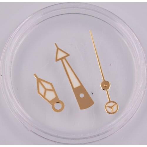 Green C3 Luminous watch hands Fit Japan NH35 NH36 Movement Watch Hands parts