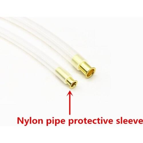 10pc Brass tubing bushing 4 6 8 10 12mm nylon tubing oil core/tubing oil core Oil pipe fittings Compression Sleeve Fitting