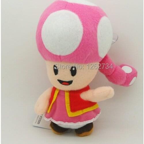10/Lot Mushroom 6.5" 17CM Plush Doll Soft Best Gifts Plush Figure