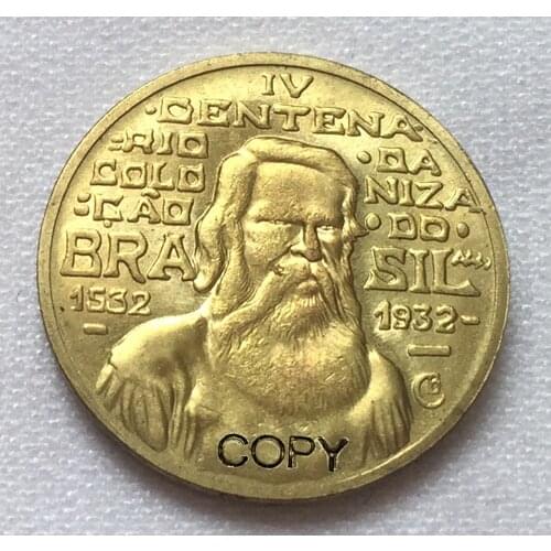 1932 Brazil 500 Ries coins COPY COINS