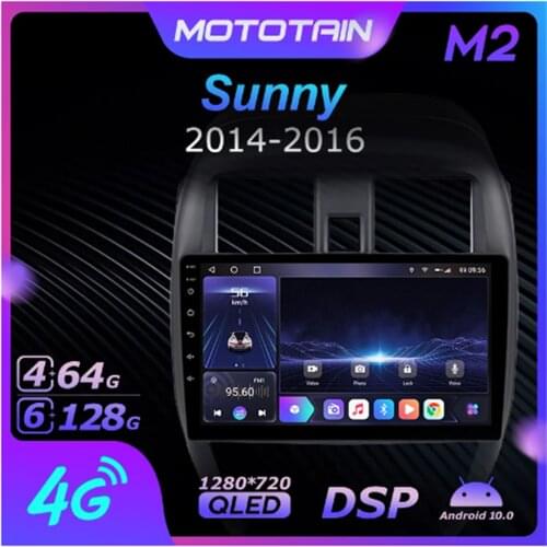 K7 Ownice 6G+128G Android 10.0 Car Radio For Nissan Sunny 2014 - 2017 Multimedia DVD Audio 4G LTE GPS Navi 360 BT 5.0 Carplay