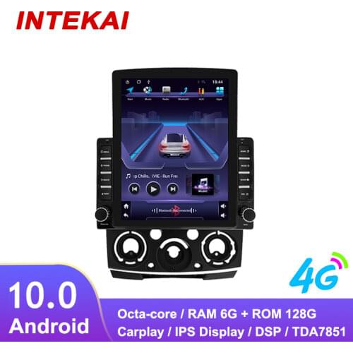 9.7" Vertical Style Tesla Screen Android 10.0 Car Radio GPS Navigation Autoradio multimedia for Ford Everest/Ranger Mazda BT-50