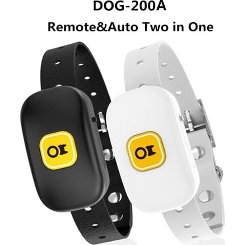 Pet Dog Anti Barking Device DOG-200A Automatic Dog Training Anti Bark Collar Waterproof USB Electric Rechargeable Control 500M