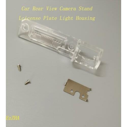 Ezzha Car Rear View Camera Bracket License Plate Light for Volkswagen Magotan Polo Bora Golf Passat CC Touran Caddy Multivan T5