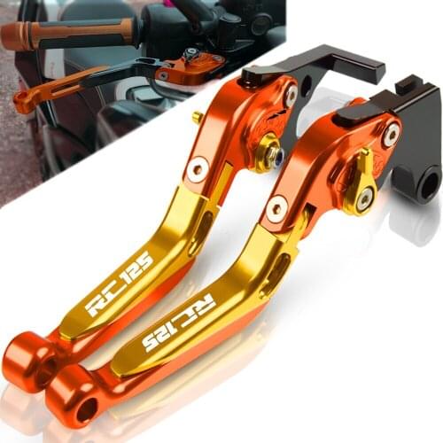 For RC125 2011 2012 2013 2014 2015 2016 2017 2018 2019 Motorcycle Adjustable Extendable Foldable Brake Clutch Levers RC125