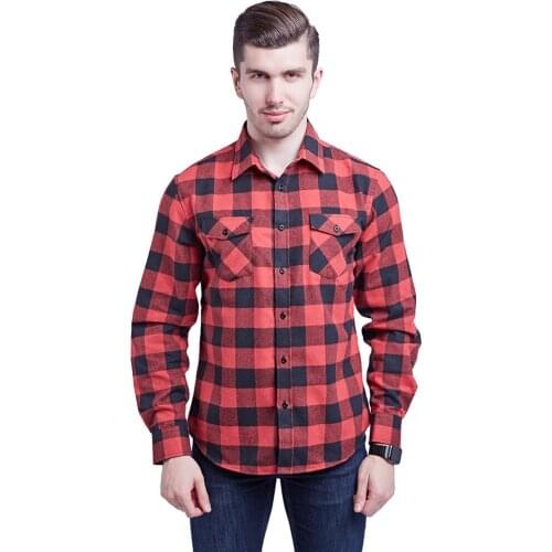 Мужские фланелевые рубашки FANWEILIN China At AliExpress