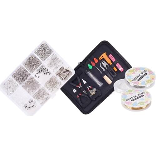 Jewelry Making Findings Starter Kits For Fashion Earrings DIY Jewelry Findings Tools Supplies