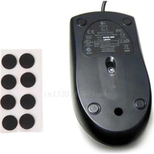 2 Sets (8pcs) 0.6mm Mouse Feet Mouse Skates for Logitech G1 M235 M315 mx300