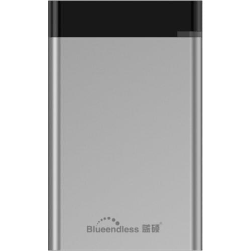 B2EF Blueendless 2.5'' Hard Disk Enclosure Usb3.0/Type-C Sata Solid State Mechanical Hard Disk Storage Box Aluminum Alloy