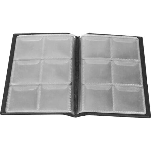 10 Pages 60 Pockets Album Silver Dollar Coins Holder Albums Collection Book Money Penny Collecting Mini Storage Bag Organizer