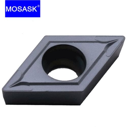 MOSASK DCMT 10pcs DCMT11T304 ZM30 Machining Stainless Steel Processing Tungsten Cemented Carbide Inserts